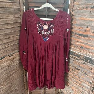 Free people embroidered dress